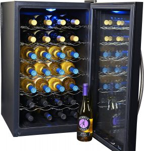 thermoelectric wine cooler - featured image