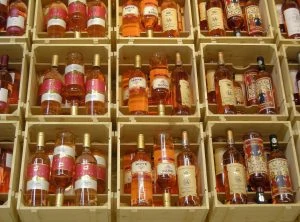 crates of pink wines - winc wine club review featured image