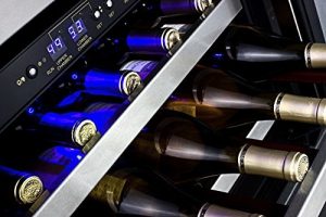 dual zone wine cooler - featured image